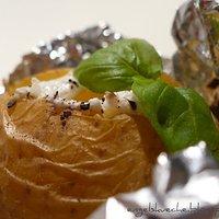 Ofenkartoffeln mit Kräuterquark
