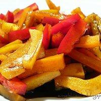 Paprika-Salat mit Balsamico-Dressing à la Oliv(i)er
