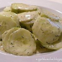 Gurkensalat in Joghurt-Dill-Soße