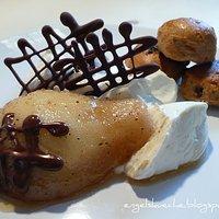 Birne Helene mit Mascarpone