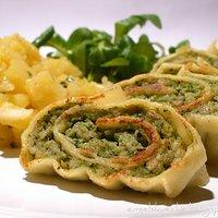 Gebratene Maultaschen mit schnellem Kartoffelsalat