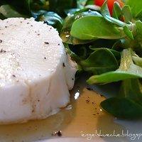 Ziegenkäse mit Honigglasur