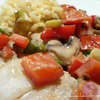 Pangasius mit Curryreis und Kokosgemüse