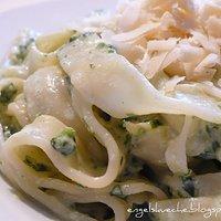 Tagliatelle in Spinat-Creme