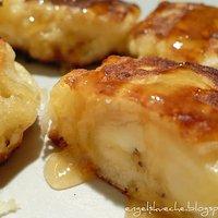 Gebackene Bananen mit Honig