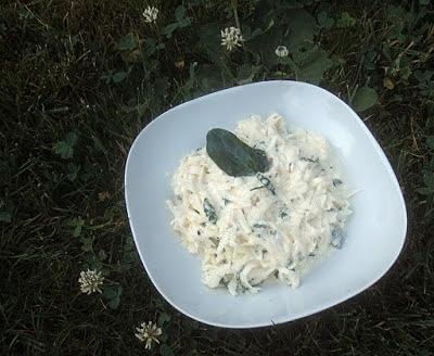 Nachgemachter orientalischer Kohlrabisalat