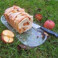 Pull-apart-Bread mit Bratapfel-Konfitüre (Zupfbrot) bei herzelieb