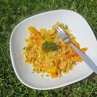 Gebratene Hirse mit Paprika