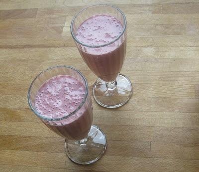 Erdbeer Hafer Shake