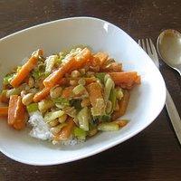Curry mit Erdnüssen