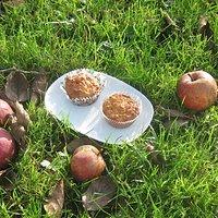 Apfel-Marzipan-Muffins