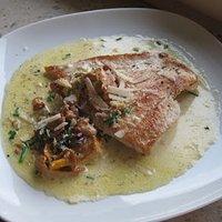 Rahm-Pfifferlinge zu Putenschnitzel