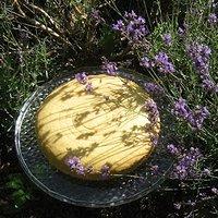 Lavendelkuchen mit Himbeer-Creme