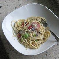 Pasta mit Gemüse-Gorgonzola-Sauce
