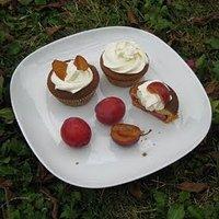 Pflaumen-Cupcakes
