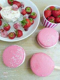 Fruchtige Macaron- Eissandwichs {Pimp your Macarons}