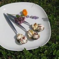 Schafkäse-Pralinen