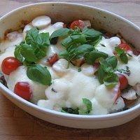 Kabeljau mit Tomate-Mozzarella