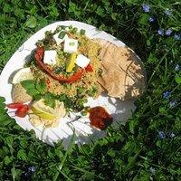 Gefüllte Couscous-Paprika