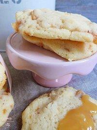 Macadamia-Karamell-Cookies