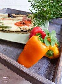 Mediterrane Quiche mit gegrilltem Gemüse und geheimnisvoller Zuwachs in der Quiche-Formen-Familie