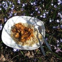 Hühnercurry mit Walnüssen