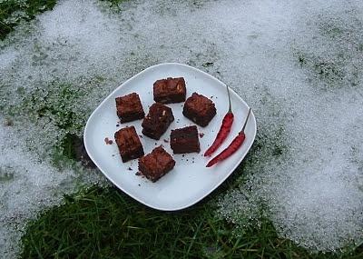 Chili-Walnuss-Brownies