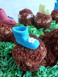 Maulwurfhügelmuffins vom fleißigsten Maulwurf der Welt und was Gummisteifel damit zu tun haben