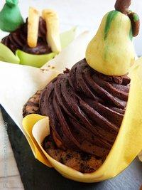 "Ich ess es doch, aber nicht unter falschem Namen" : Birne-Helene Cupcakes