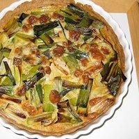 Lauch-Quiche mit Winzerteig