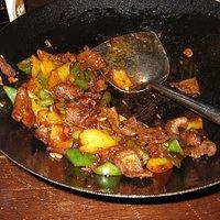 Rind mit Paprika chinesisch