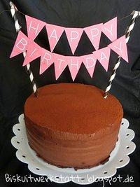 Happy Birthday Schokoladen-Espresso Törtchen