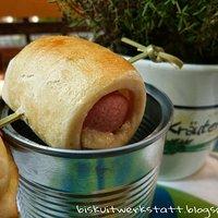 Piggies in a blanket oder Würstchen im Schlafrock