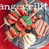 Es ist angegrillt