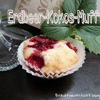 Erdbeer-Kokos-Muffins