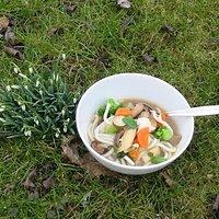 Asiatische Nudelsuppe