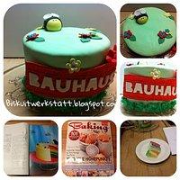 Bauhaus- Motivtorte mit Biene