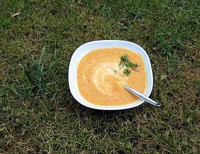 Linsen-Orangen-Suppe