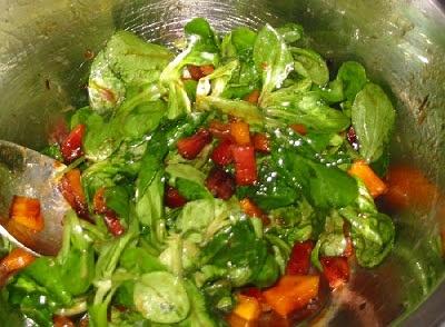 Kürbissiger Feldsalat