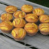 Nektarinen-Muffins