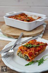Pasta-Zeit: Rucola-Cannelloni