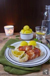 Surf and Turf: Saltimbocca vom Kabeljau