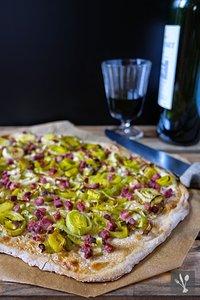 Zu Besuch bei Life Is Full Of Goodies: Tarte flambée mit Lauch