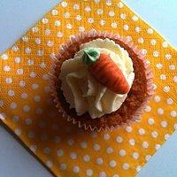 Saftig-feine Rübli-Cupcakes mit Mascarpone-Topping...süß und köstlich.