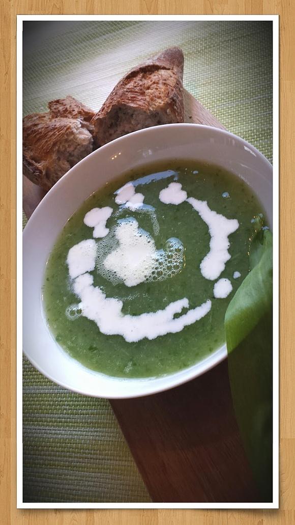 Spargel-Bärlauch Suppe