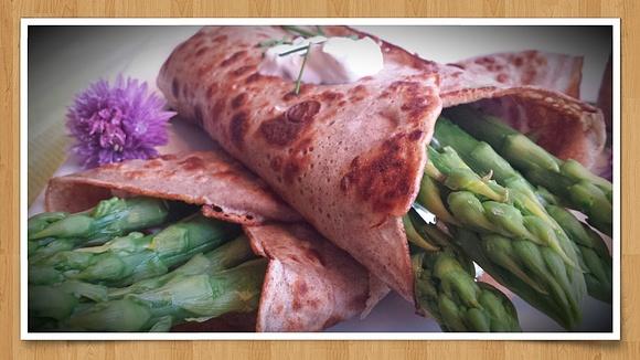 Spargel Crêpes