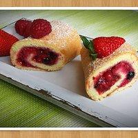 Beeren-Biskuitrolle