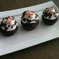 Schwarzwälder-Kirsch-Cupcakes...süß und köstlich.