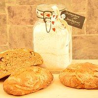 Backmischung für einfaches, schnelles Sauerteigbrot