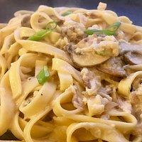 Champignon-Käse-Sauce